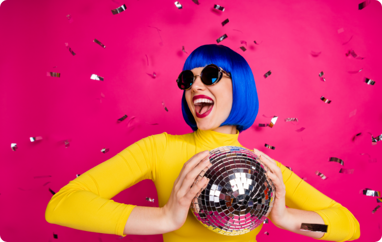 Ότι ψάχνεις για να διοργανώσεις το καλύτερο disco party. photo
